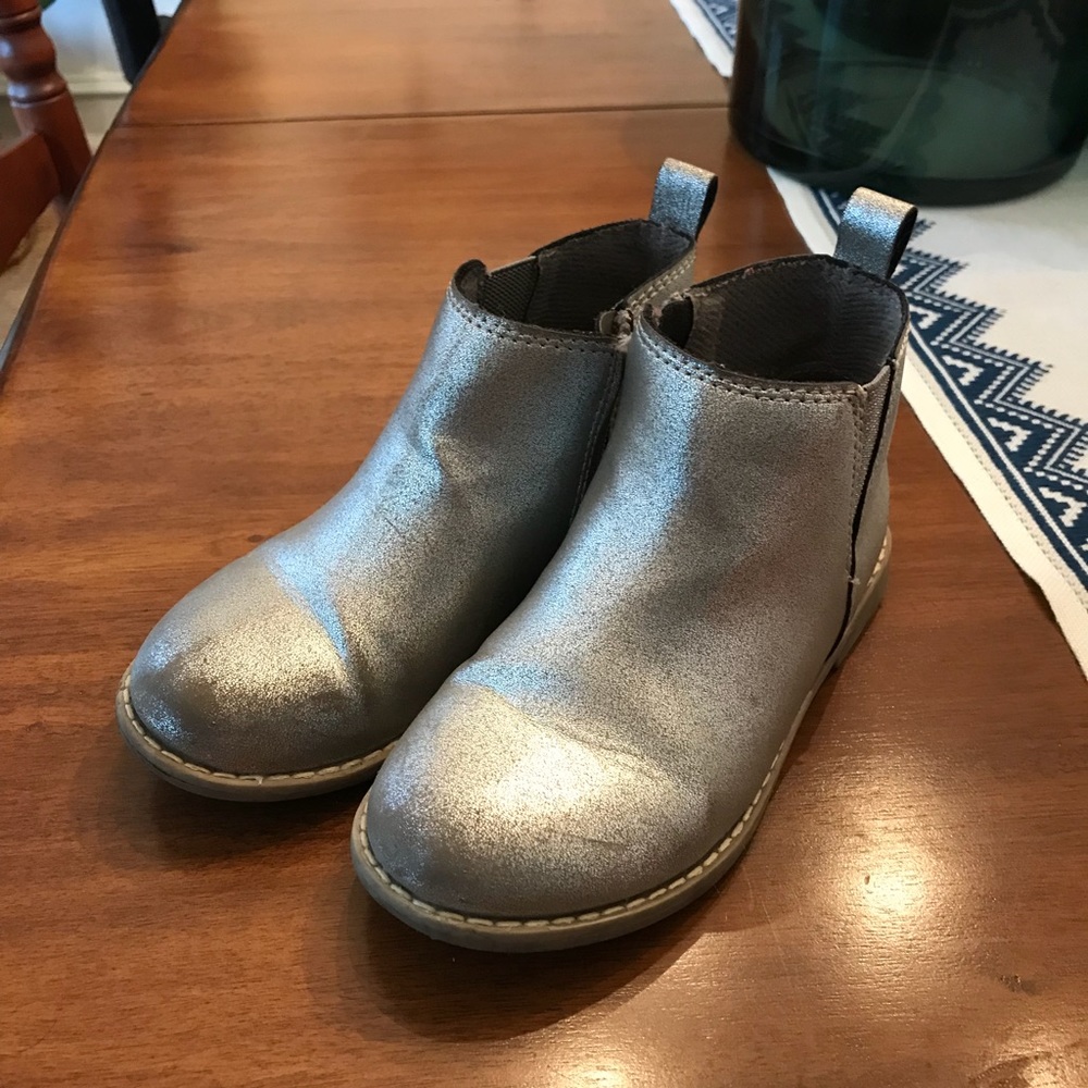 Silver gap boots